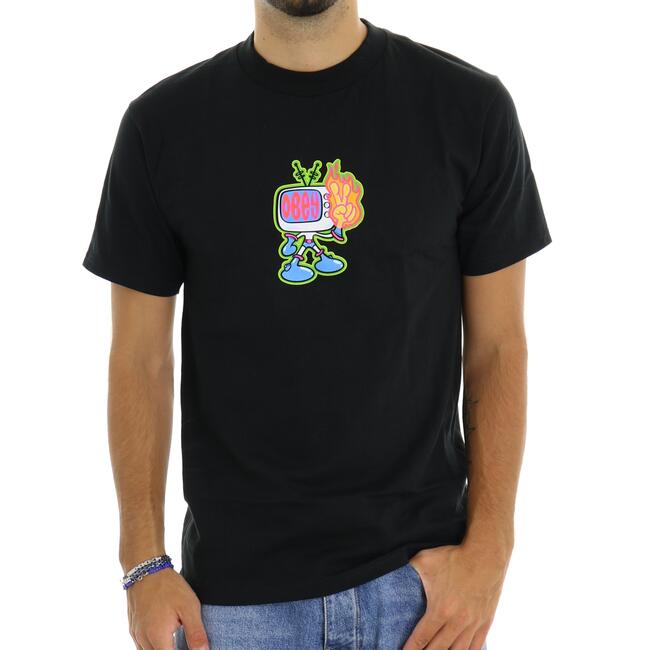 T-SHIRT FLAME FINGERS OBEY - Mad Fashion | img vers.1300x/